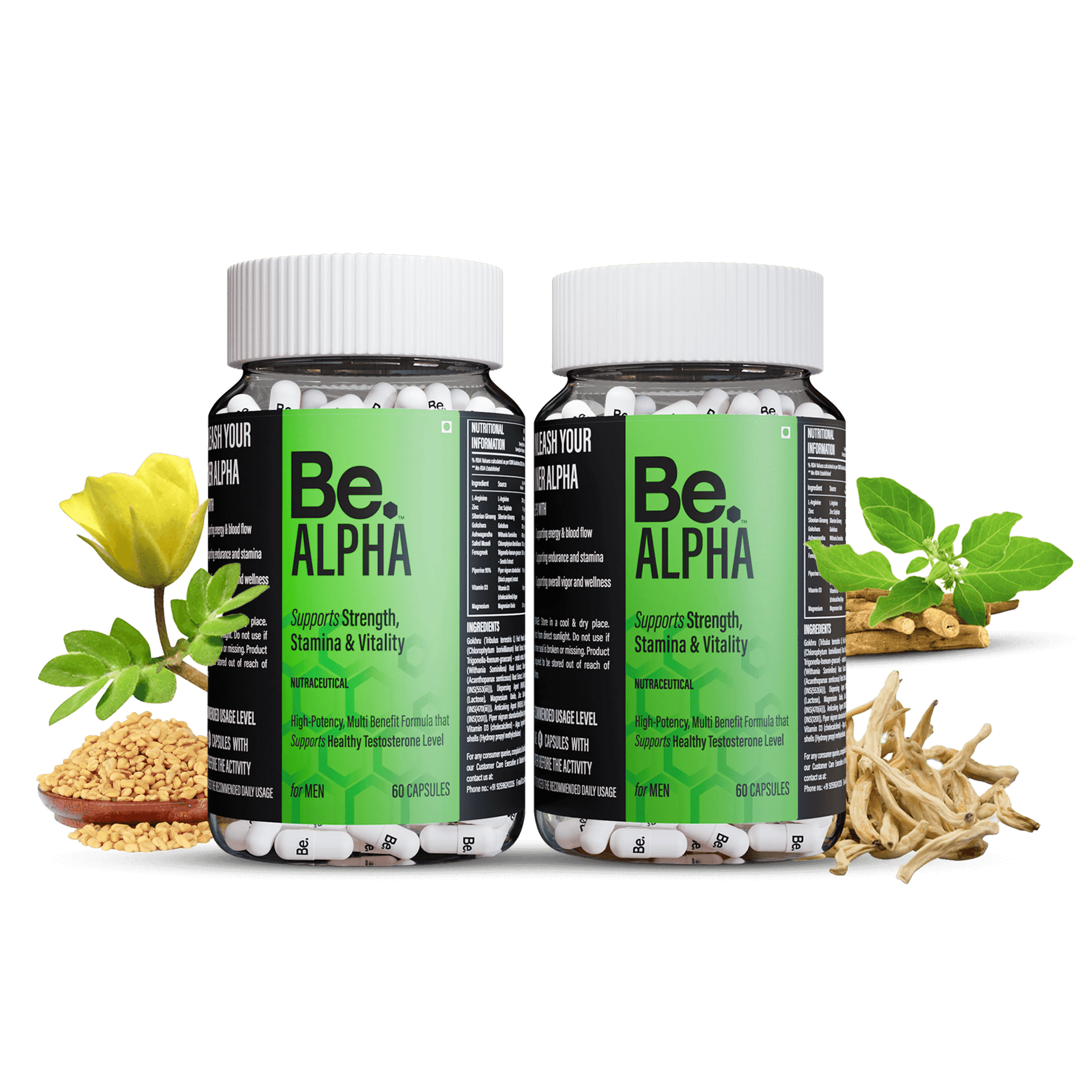 Be. Alpha For Men - Enhancing Testosterone Levels