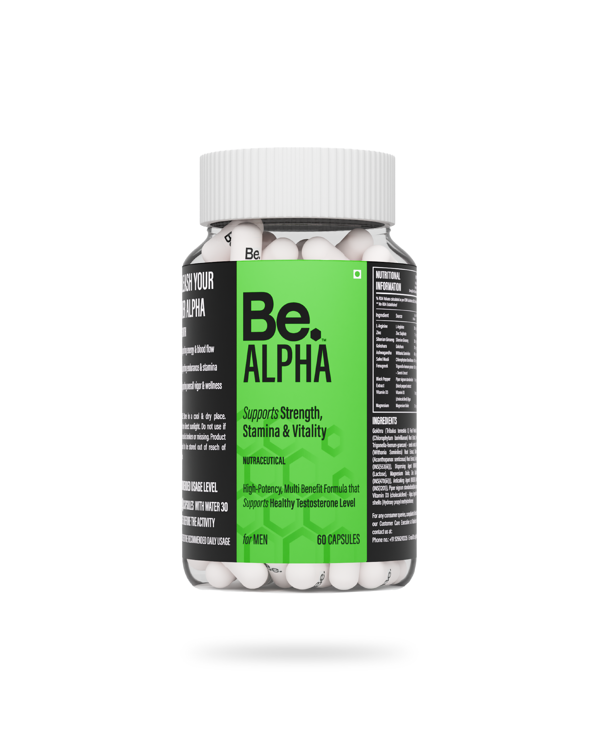 Be Alpha  Testosterone Booster