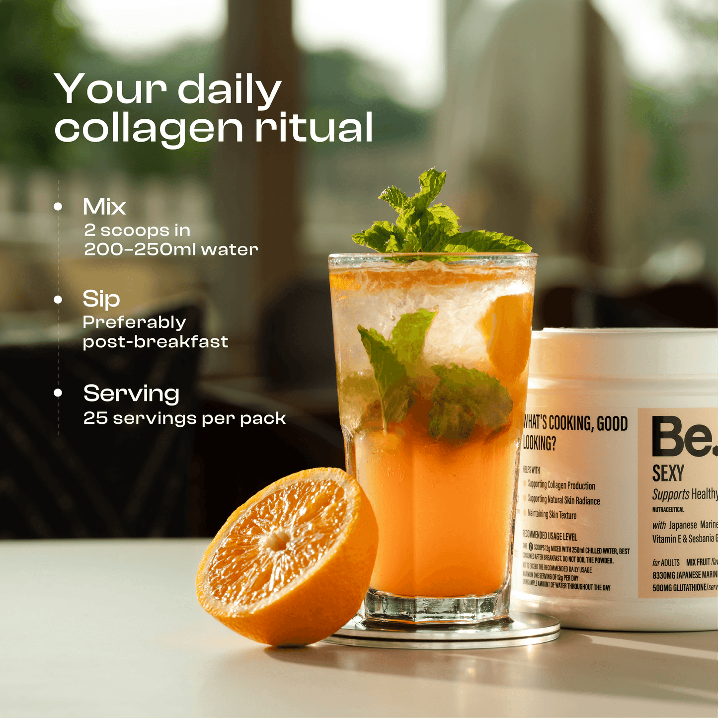 Be. Sexy Japanese Marine Collagen