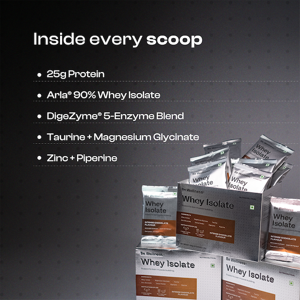 Be Wellness Whey Protein Isolate
