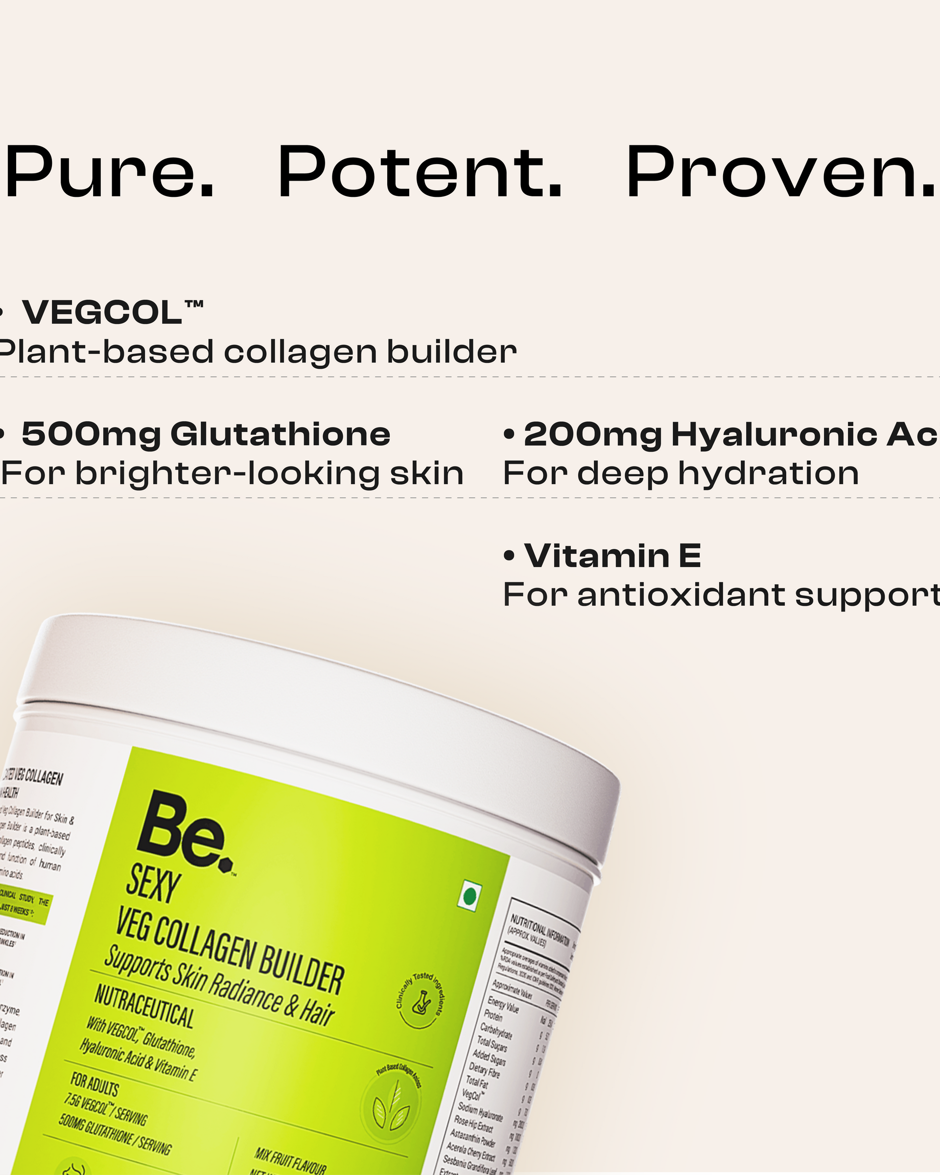 Be Sexy Vegan Collagen