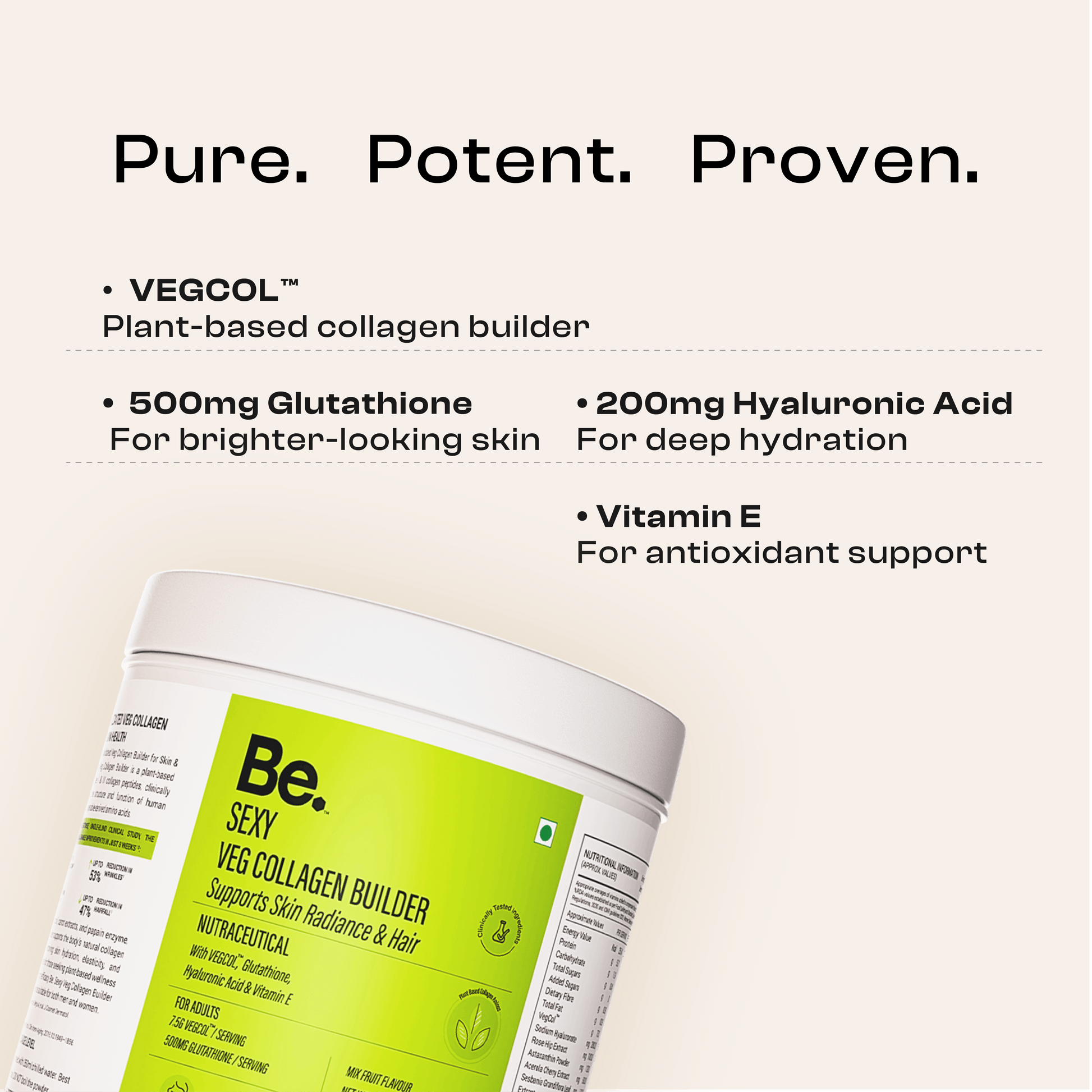 Be. Sexy Vegan Collagen
